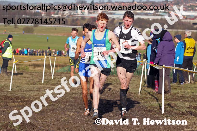 Mens juniors Northern Cross Country  Championships, Pontefract. Photo: David T. Hewitson/Sports for All Pics
